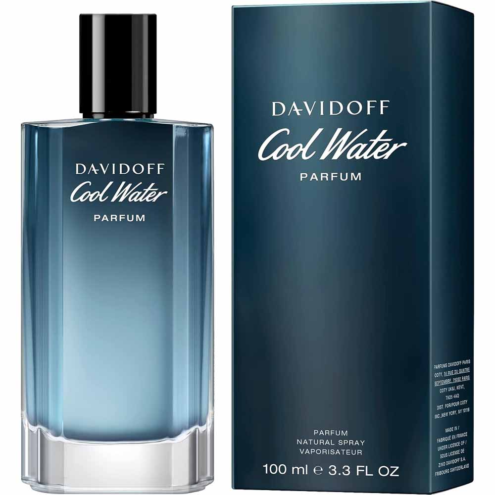 DAVIDOFF COOL WATER FOR MEN PARFUM 100ML - Al Himyan Perfumes | عطور هميان | Oud & Luxury Fragrances - DAVIDOFF