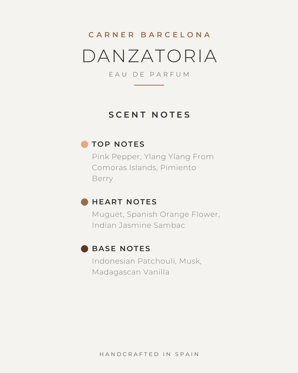 CARNER BARCELONA DANZATORIA UNISEX EDP