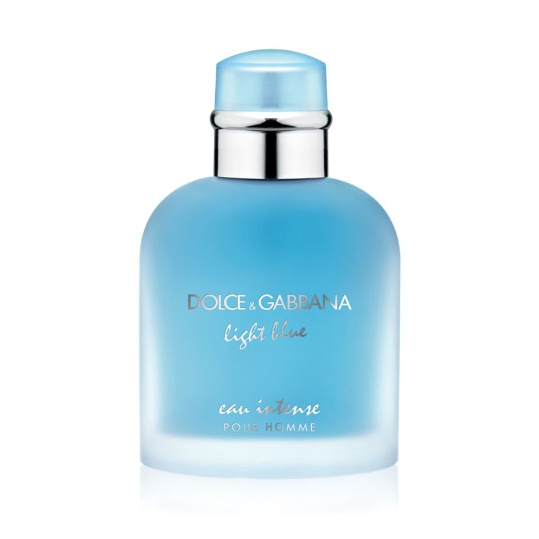 DOLCE & GABBANA LIGHT BLUE EAU INTENSE FOR MEN EDP 100ML - Al Himyan Perfumes | عطور هميان | Oud & Luxury Fragrances - Dolce & Gabbana