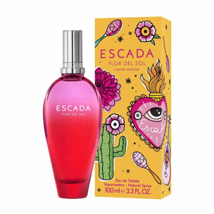 Escada Flor Del Sol Limited Edition for Women EDT 100ml bottle and box