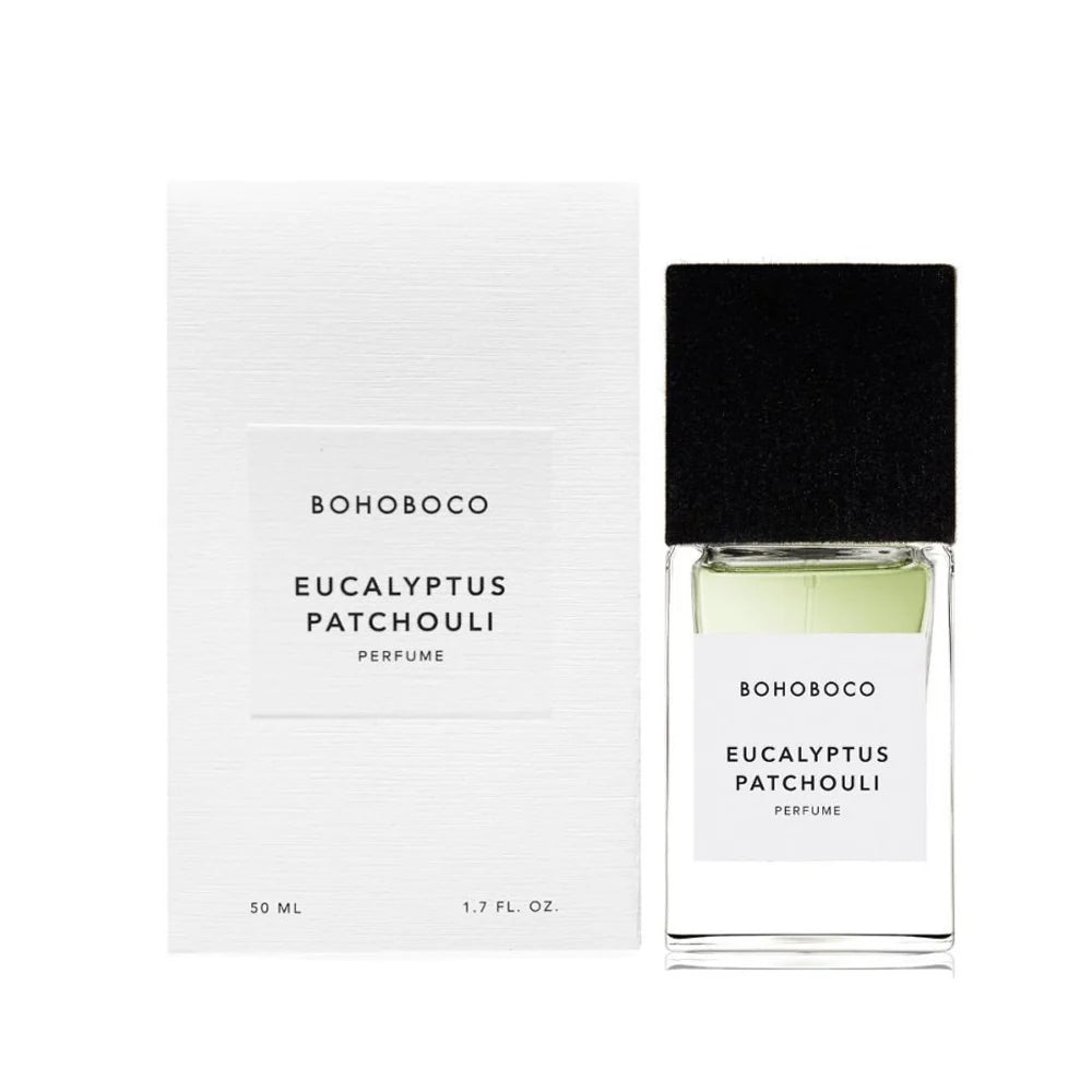 BOHOBOCO EUCALYPTUS PATCHOULI PERFUME 50ML - Al Himyan Perfumes | عطور هميان | Oud & Luxury Fragrances - BOHOBOCO