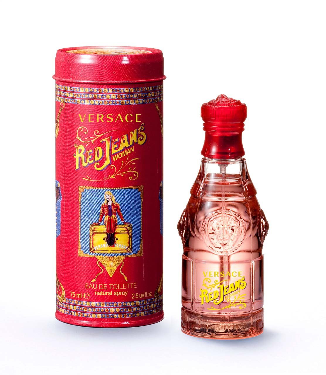 VERSACE RED JEANS FOR WOMEN EDT 75ML - Al Himyan Perfumes | عطور هميان | Oud & Luxury Fragrances - Versace