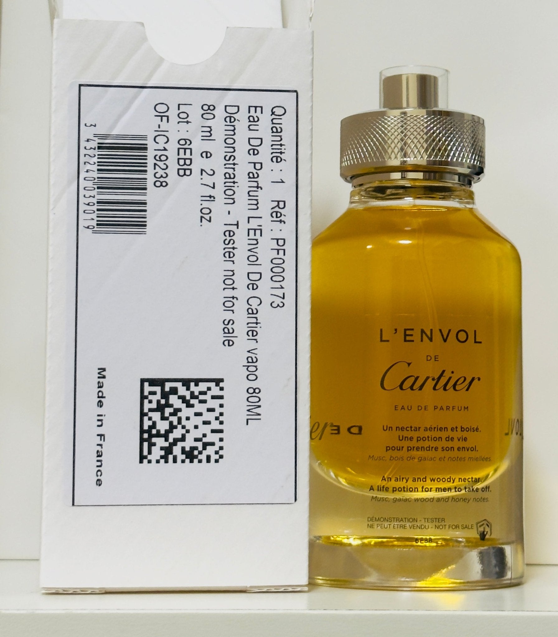 CARTIER L'ENVOL FOR MEN EDP 80ML - Al Himyan Perfumes | عطور هميان | Oud & Luxury Fragrances - Cartier