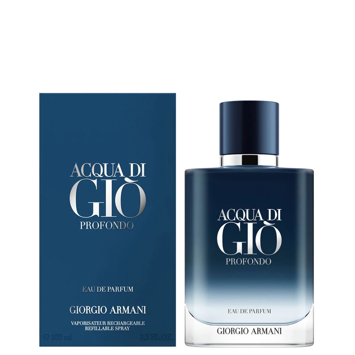 GIORGIO ARMANI ACQUA DI GIO PROFONDO FOR MEN EDP - Al Himyan Perfumes | عطور هميان | Oud & Luxury Fragrances - Armani Beauty