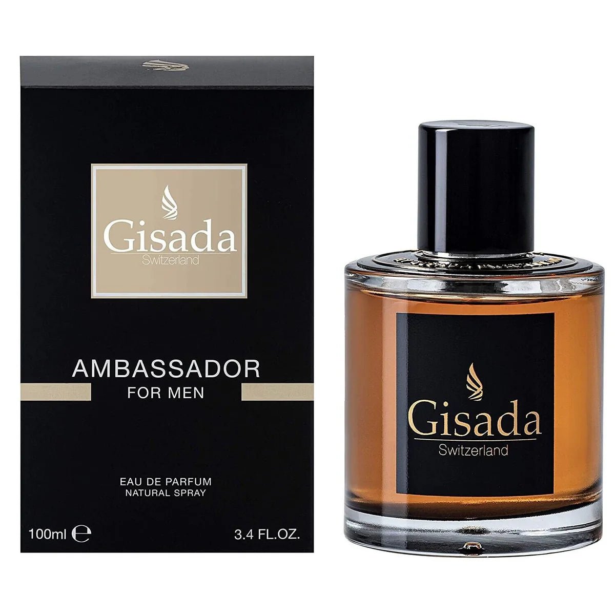 GISADA AMBASSADOR FOR MEN EDP 100ML - Al Himyan Perfumes | عطور هميان | Oud & Luxury Fragrances - Gisada