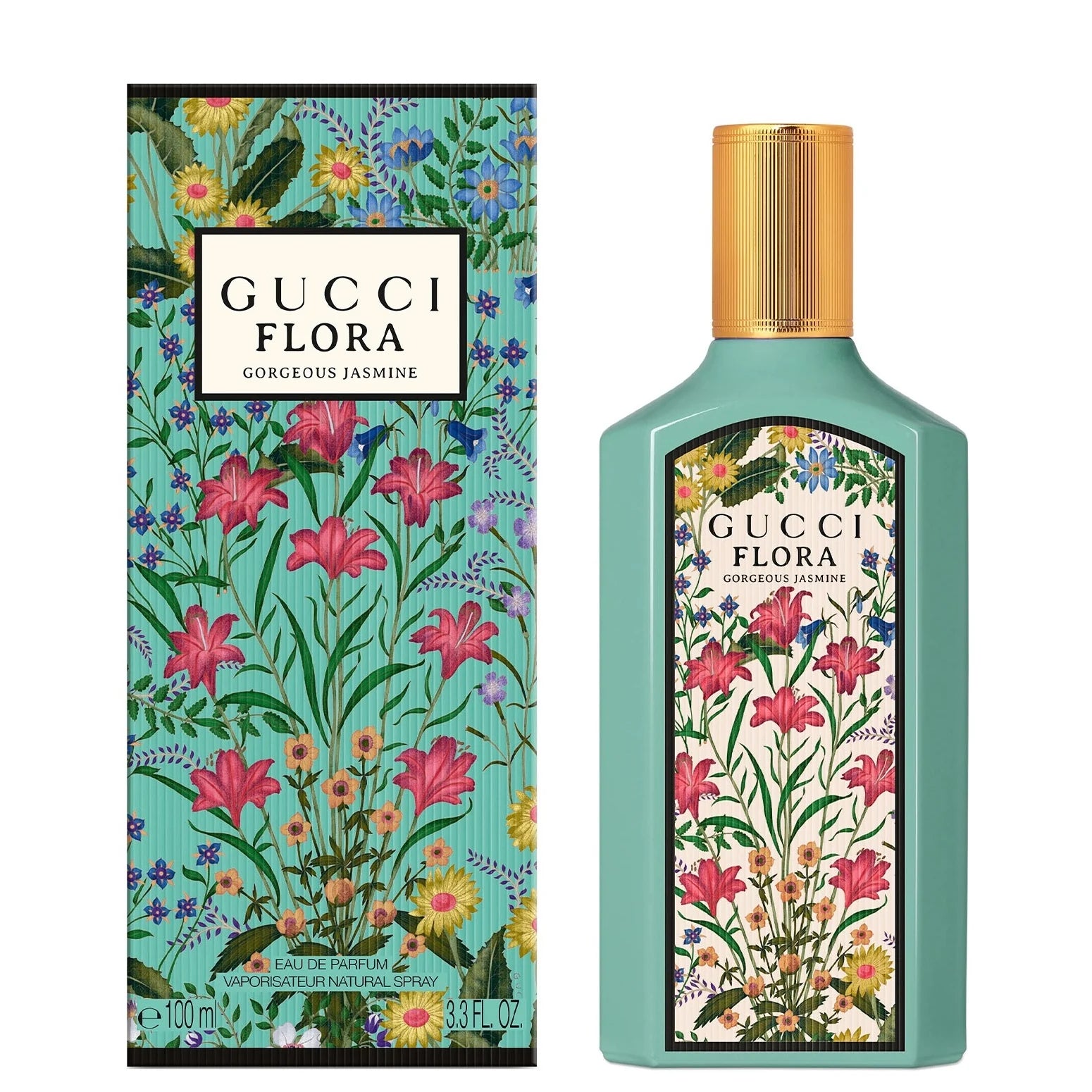GUCCI FLORA GORGEOUS JASMINE FOR WOMEN EDP 100ML - Al Himyan Perfumes | عطور هميان | Oud & Luxury Fragrances - Gucci