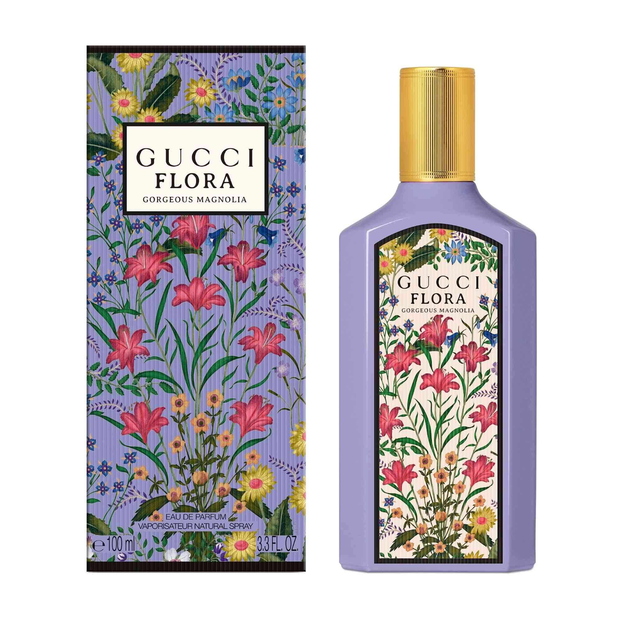 GUCCI FLORA GORGEOUS MAGNOLIA FOR WOMEN EDP - Al Himyan Perfumes | عطور هميان | Oud & Luxury Fragrances - Gucci