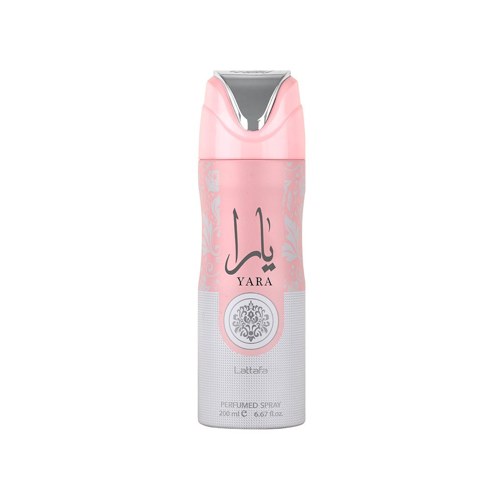 LATTAFA YARA (PINK) FOR WOMEN DEO SPRAY 200ML - Al Himyan Perfumes | عطور هميان | Oud & Luxury Fragrances - Lattafa