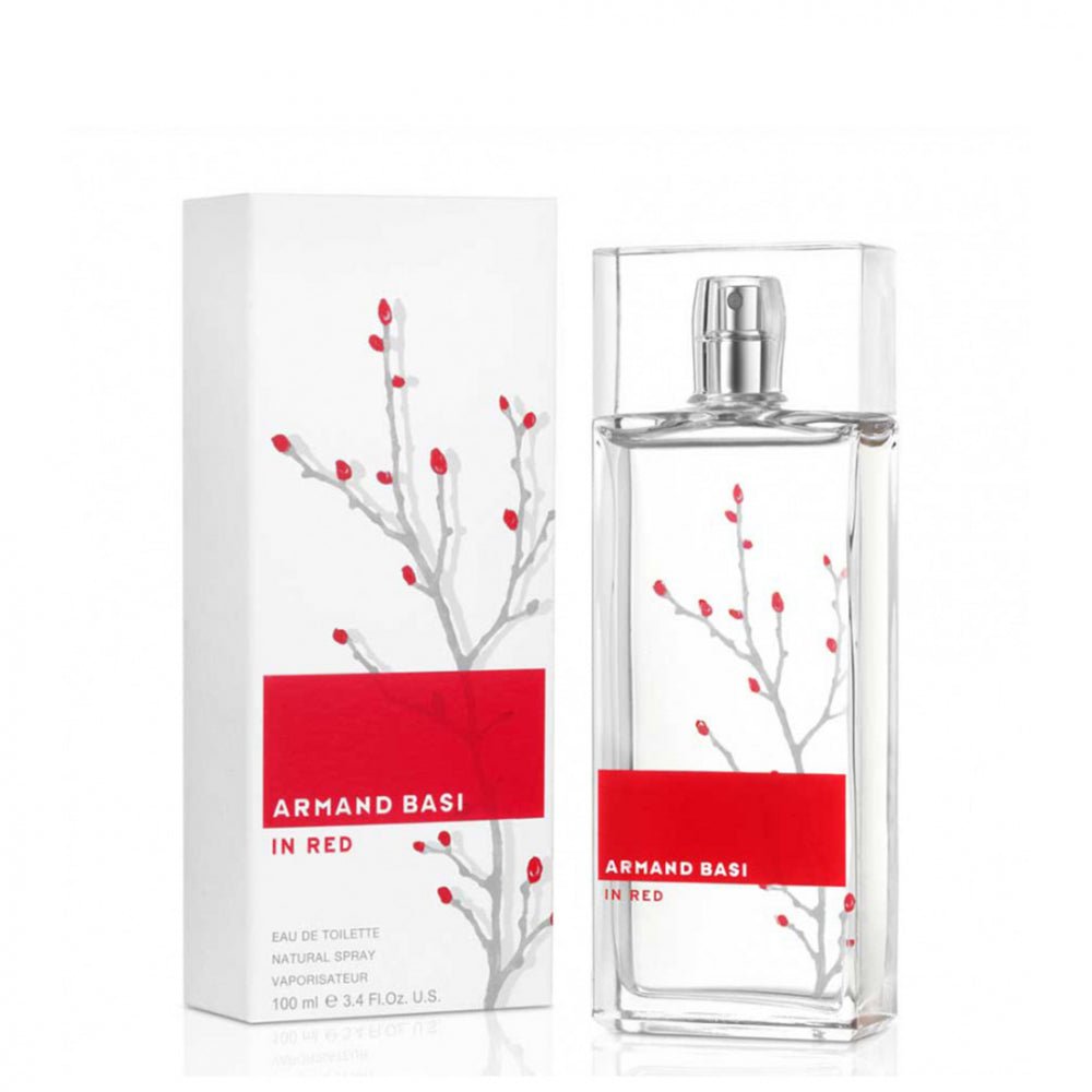 ARMAND BASI IN RED FOR WOMEN EDT 100ML - Al Himyan Perfumes | عطور هميان | Oud & Luxury Fragrances - Armand Basi
