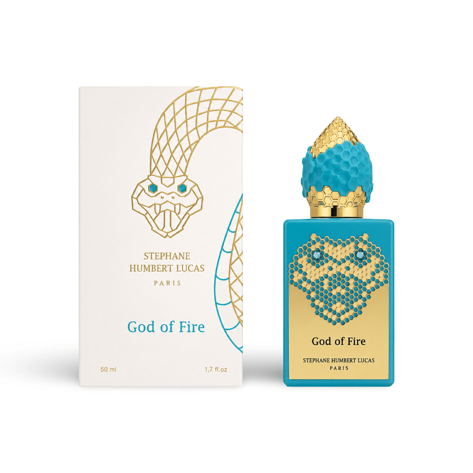 STEPHANE HUMBERT LUCAS GOD OF FIRE UNISEX EDP 50ML - Al Himyan Perfumes | عطور هميان | Oud & Luxury Fragrances - STEPHANE HUMBERT LUCAS