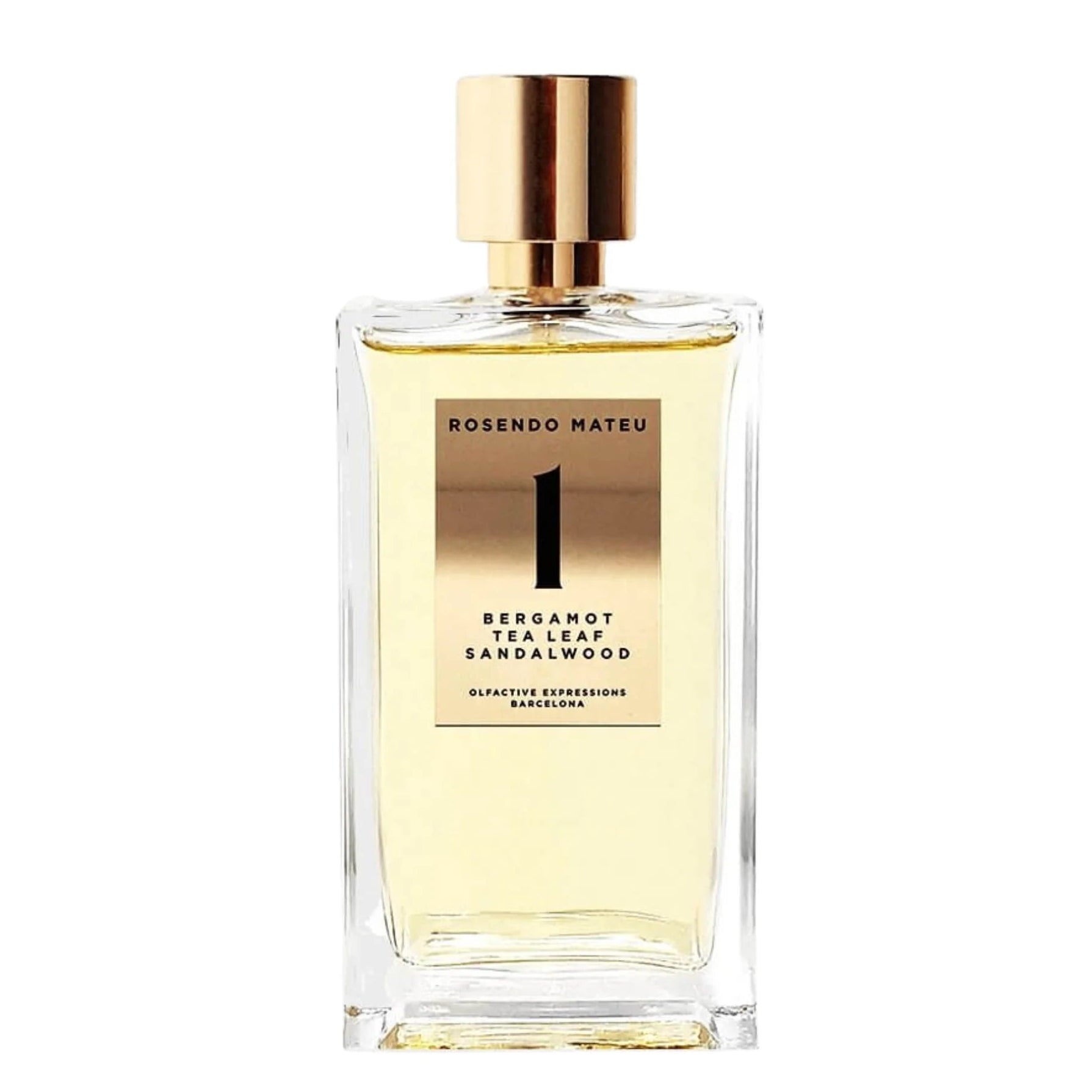 ROSENDO MATEU NO.1 BERGAMOT TEA LEAF SANDALWOOD UNISEX EDP 100ML - Al Himyan Perfumes | عطور هميان | Oud & Luxury Fragrances - ROSENDO MATEU
