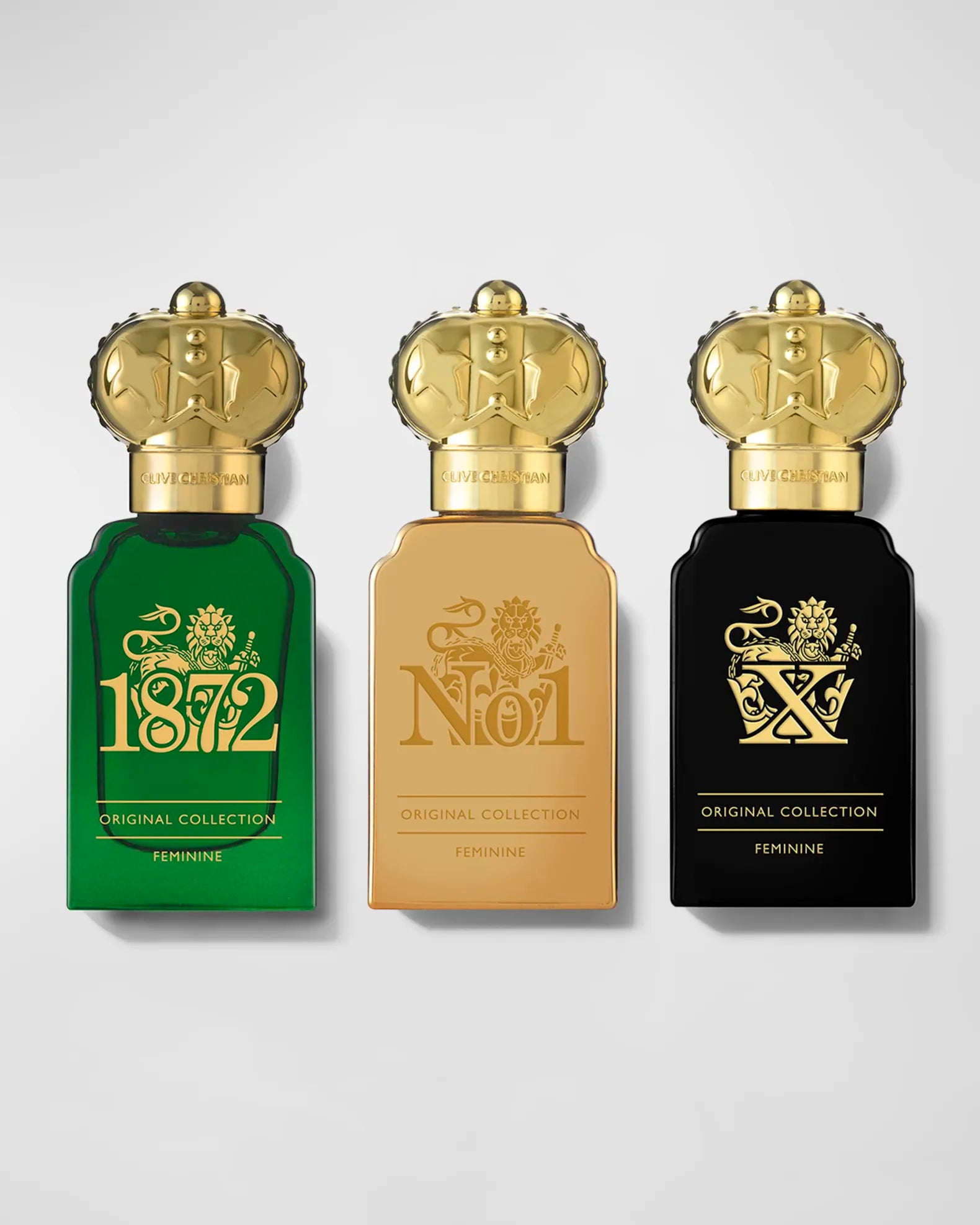 Clive Christian Original Collection Feminine Traveller Set Perfume 3 X 10ml — side view