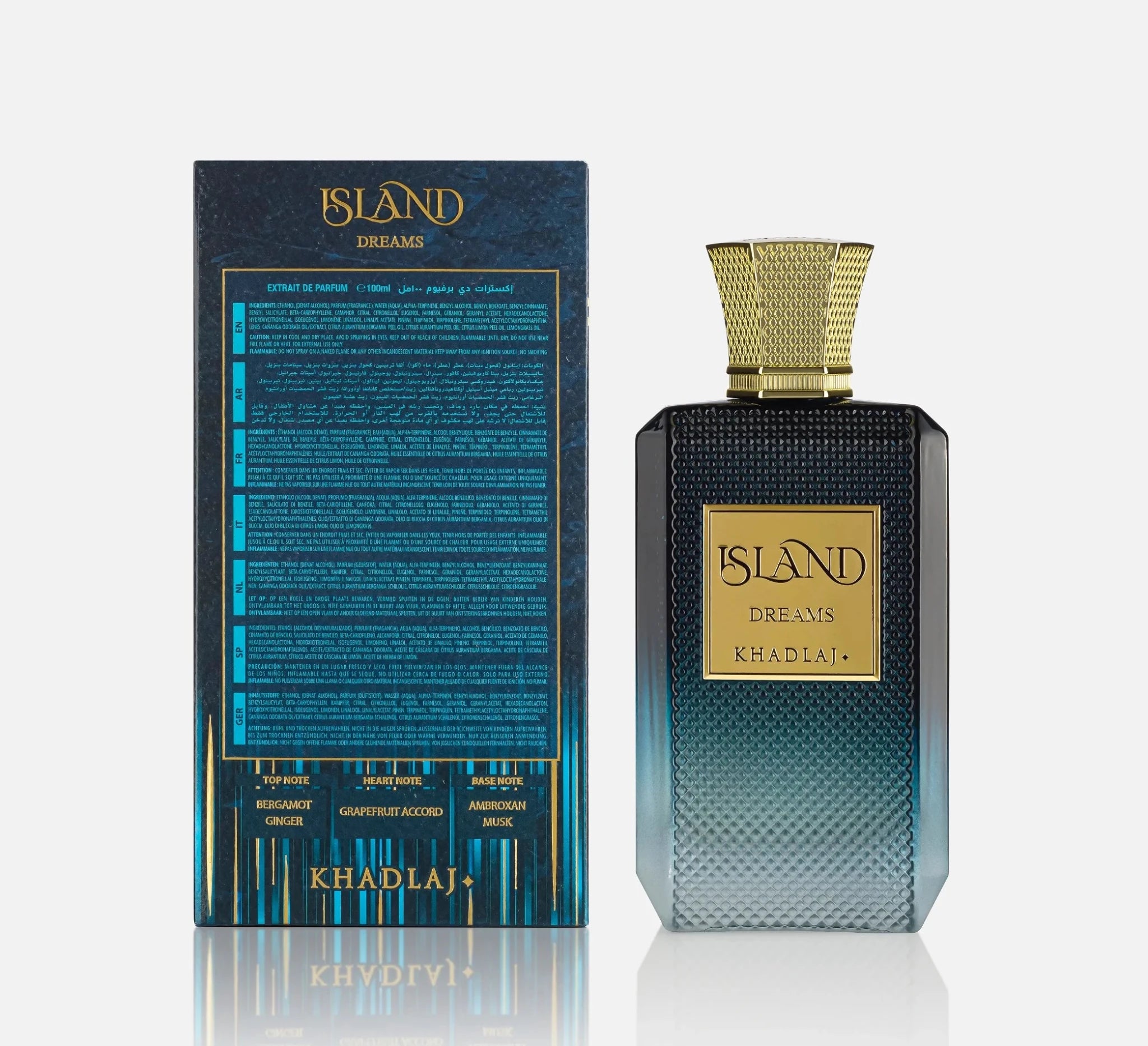 KHADLAJ ISLAND DREAMS EDP - Al Himyan Perfumes | عطور هميان | Oud & Luxury Fragrances - Khadlaj