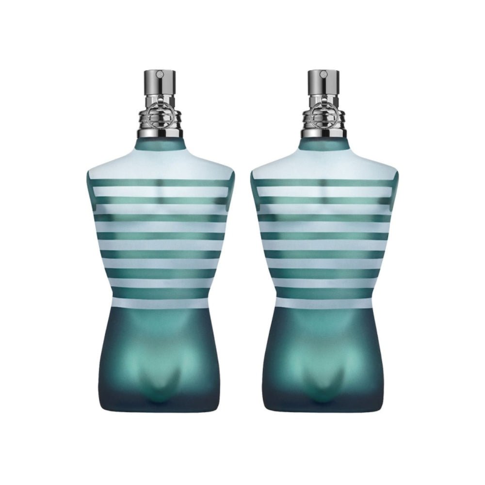 JEAN PAUL GAULTIER LE MALE FOR MEN EDT 2 X 40ML - Al Himyan Perfumes | عطور هميان | Oud & Luxury Fragrances - Jean Paul Gaultier Main image