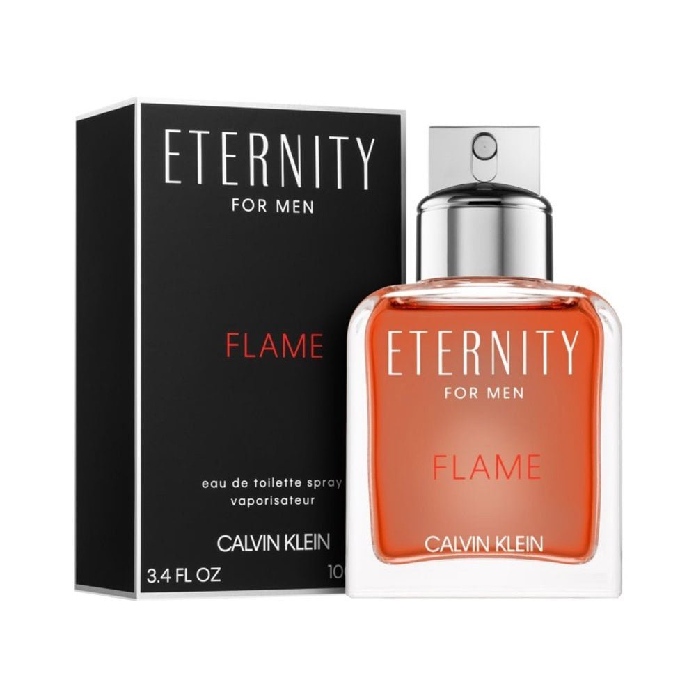 CALVIN KLEIN ETERNITY FLAME FOR MEN EDT 100ML - Al Himyan Perfumes | عطور هميان | Oud & Luxury Fragrances - Calvin Klein