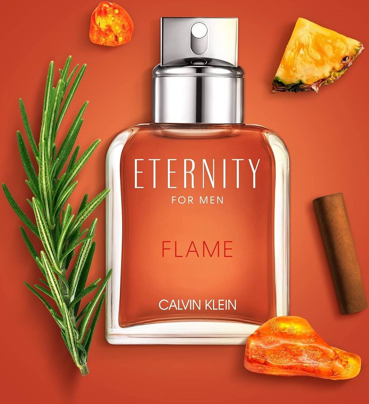 CALVIN KLEIN ETERNITY FLAME FOR MEN EDT 100ML - Al Himyan Perfumes | عطور هميان | Oud & Luxury Fragrances - Calvin Klein