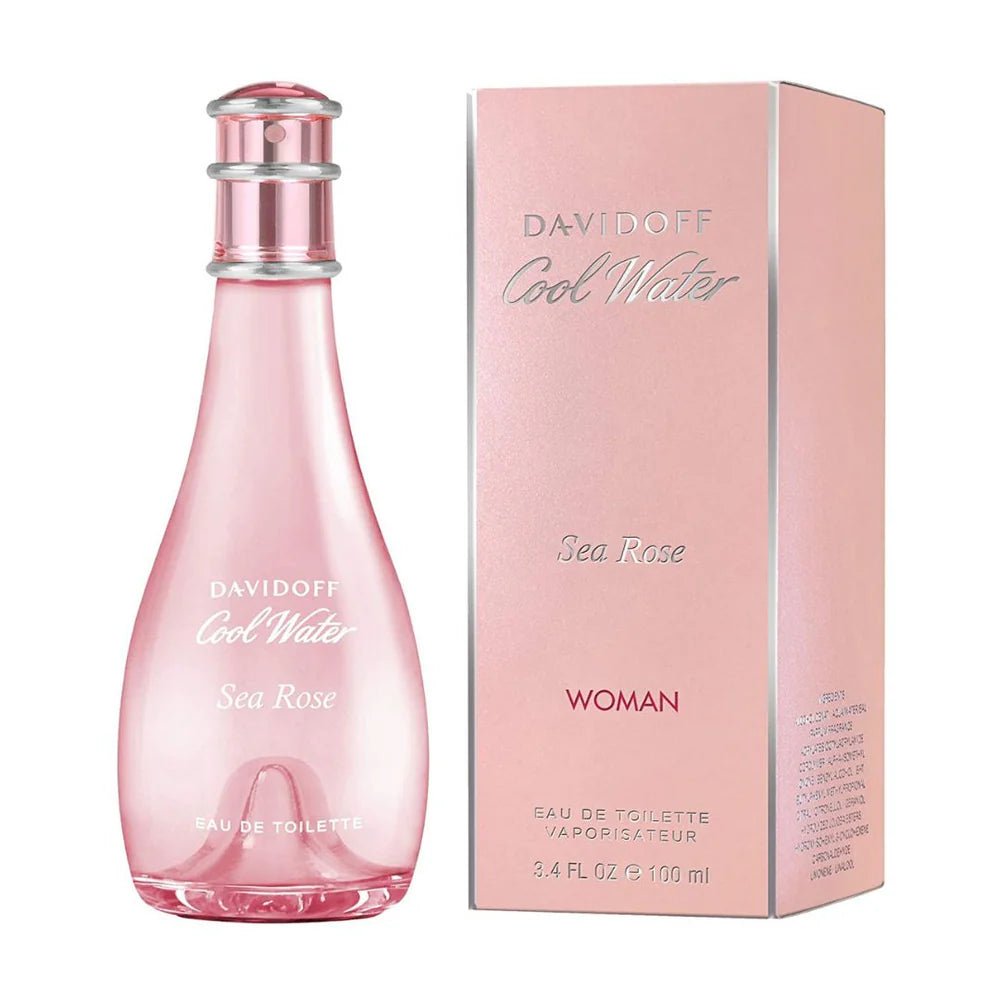 DAVIDOFF COOL WATER SEA ROSE FOR WOMEN EDT 100ML - Al Himyan Perfumes | عطور هميان | Oud & Luxury Fragrances - Davidoff