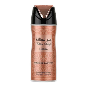 Lattafa Fakhar (rose) for Women Deo Spray 200ml bottle