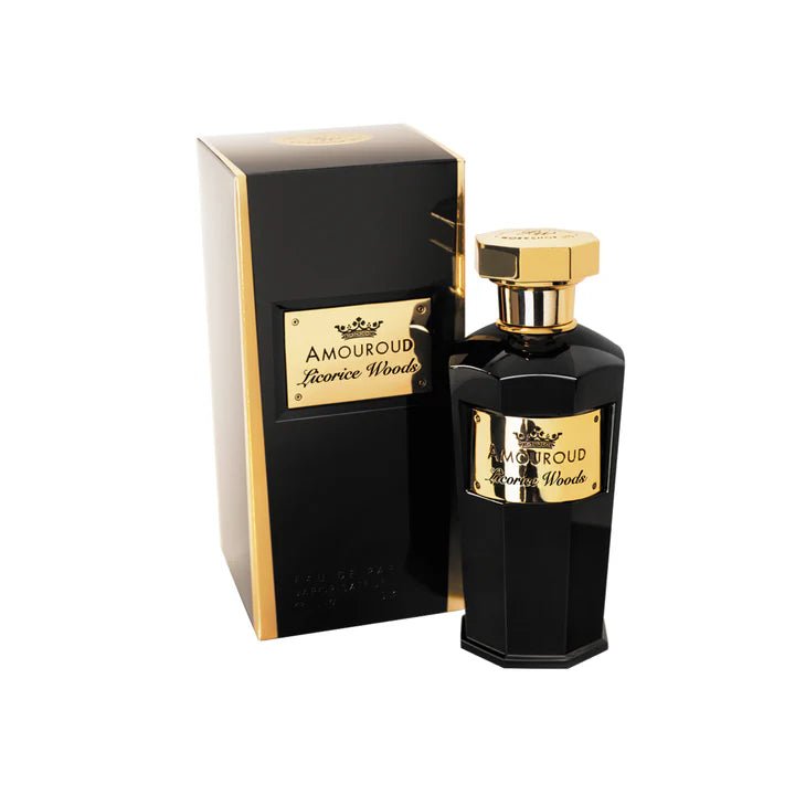 AMOUROUD LICORICE WOODS UNISEX EDP 100ML - Al Himyan Perfumes | عطور هميان | Oud & Luxury Fragrances - AMOUROUD