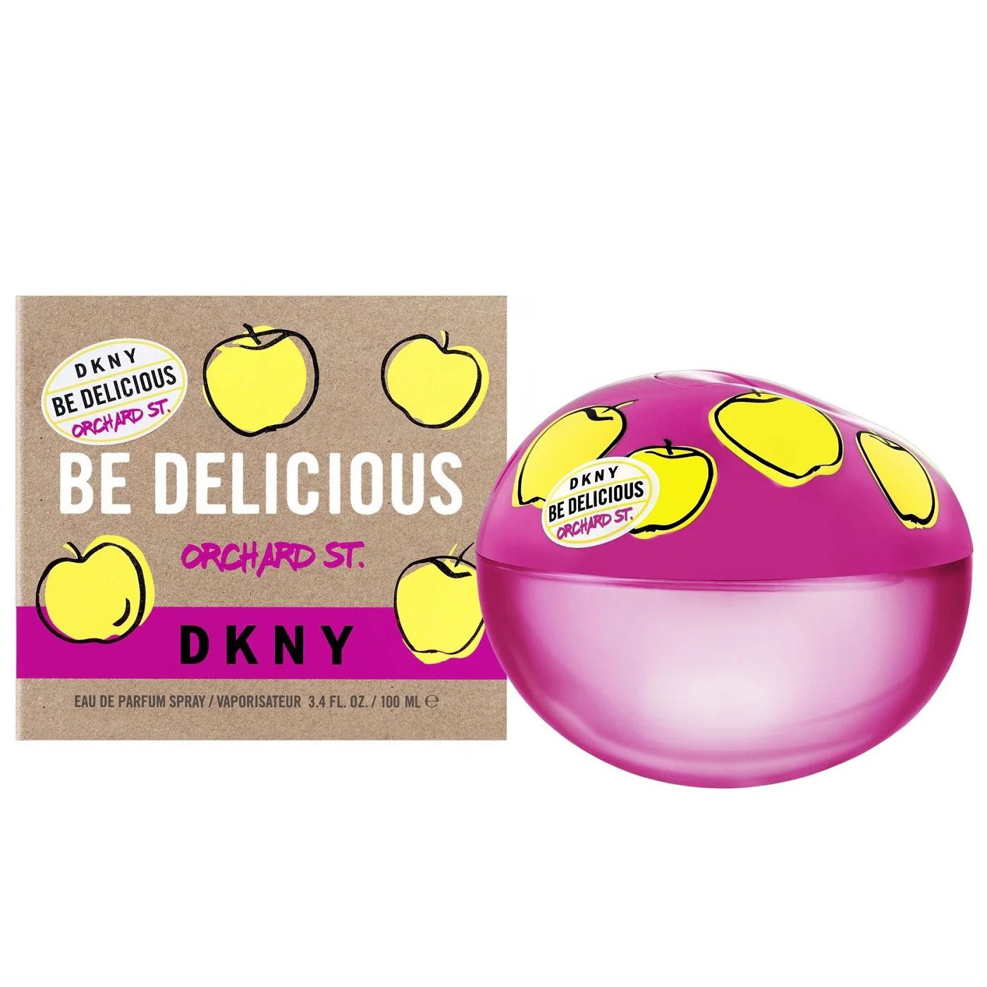 DKNY BE DELICIOUS ORCHARD ST FOR WOMEN EDP 100ML - Al Himyan Perfumes | عطور هميان | Oud & Luxury Fragrances - Dkny