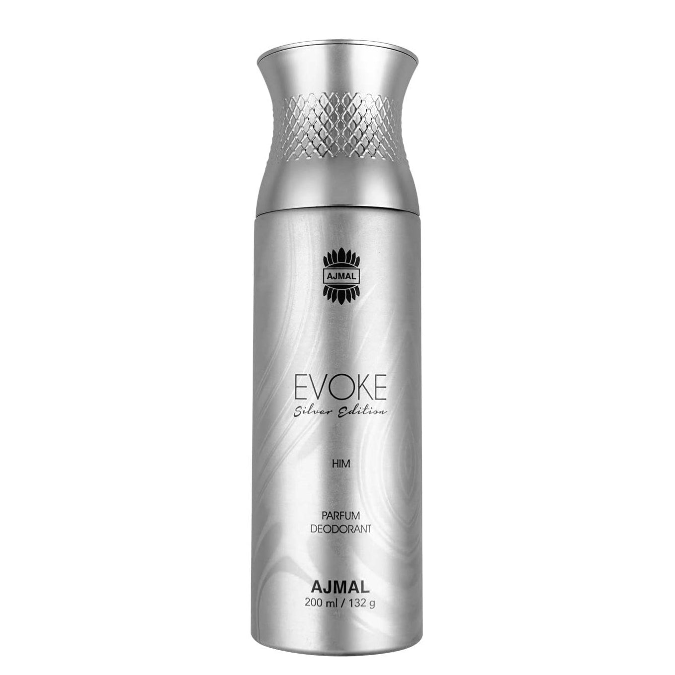AJMAL EVOKE SILVER EDITION FOR MEN DEO SPRAY 200ML - Al Himyan Perfumes | عطور هميان | Oud & Luxury Fragrances - Ajmal Main image