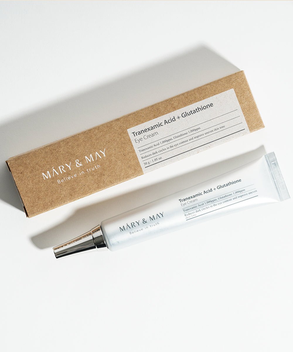 MARY & MAY TRANEXAMIC ACID + GLUTATHIONE EYE CREAM 30ML - Al Himyan Perfumes | عطور هميان | Oud & Luxury Fragrances - Mary & May