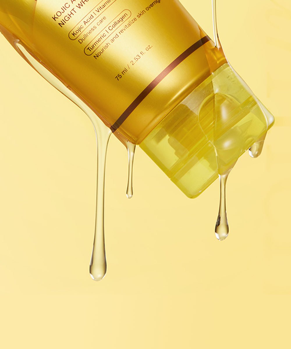 MEDICUBE KOJIC ACID TURMERIC NIGHT WRAPPING MASK 75ML - Al Himyan Perfumes | عطور هميان | Oud & Luxury Fragrances - Medicube