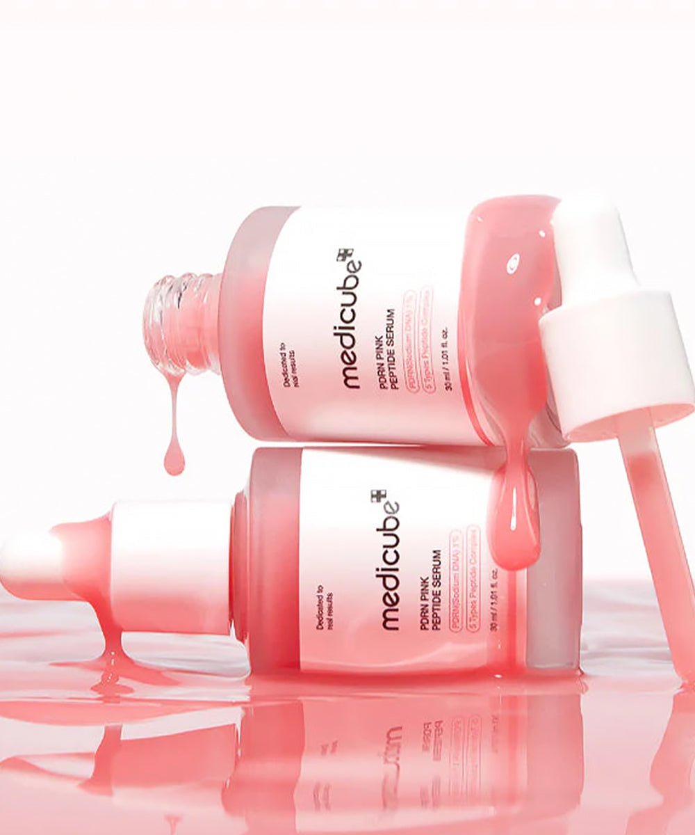 MEDICUBE PDRN PINK PEPTIDE FACE SERUM FOR DARK SPOTS 30ML - Al Himyan Perfumes | عطور هميان | Oud & Luxury Fragrances - Medicube