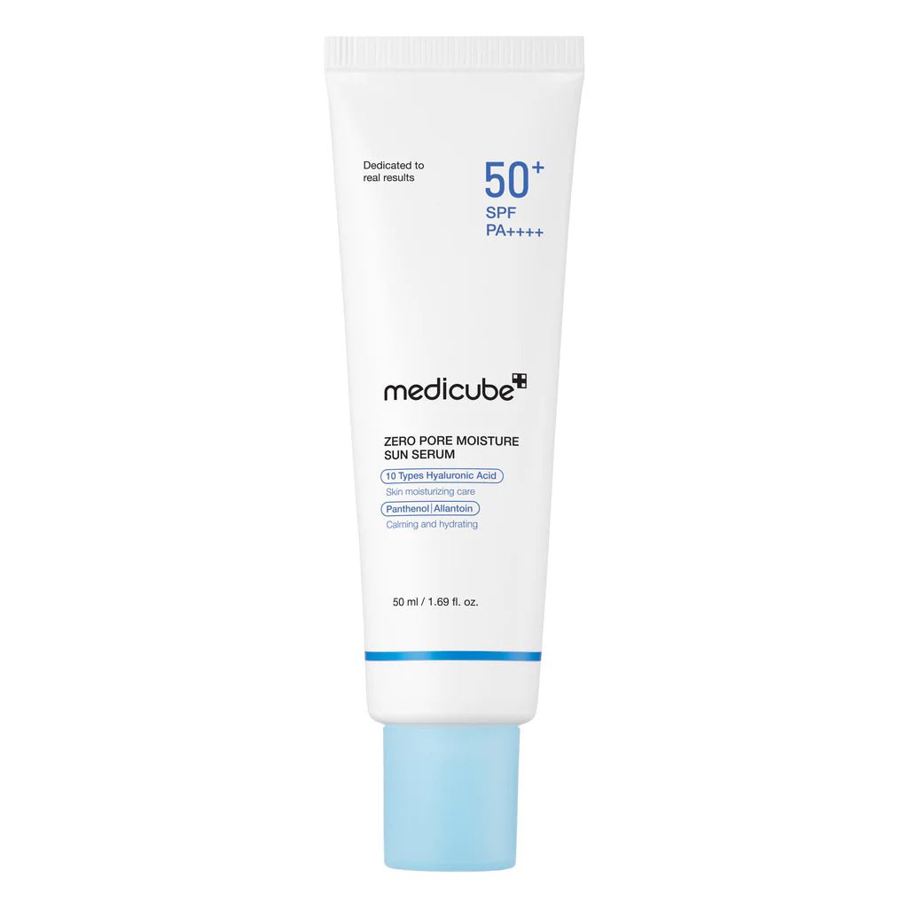 Medicube Zero Pore Moisture Sun Serum SPF50+PA++++ 50ml - Al Himyan Perfumes | عطور هميان | Oud & Luxury Fragrances - Medicube