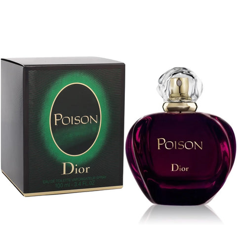 CHRISTIAN DIOR POISON FOR WOMEN EDT 100ML - Al Himyan Perfumes | عطور هميان | Oud & Luxury Fragrances - Dior