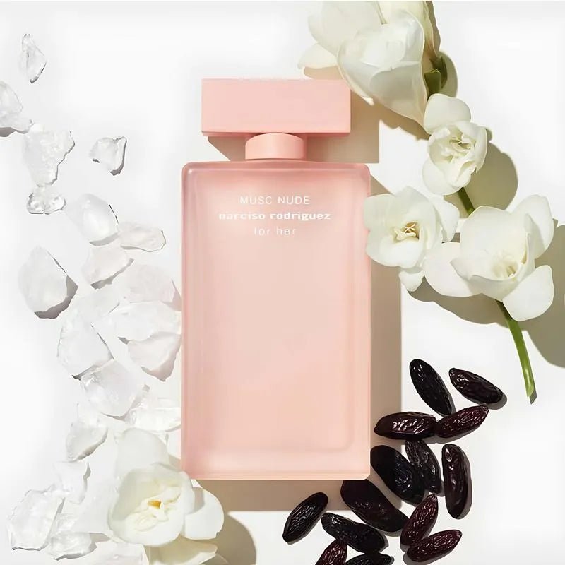 NARCISO RODRIGUEZ MUSC NUDE FOR HER EDP 100ML - Al Himyan Perfumes | عطور هميان | Oud & Luxury Fragrances - NARCISO RODRIGUEZ