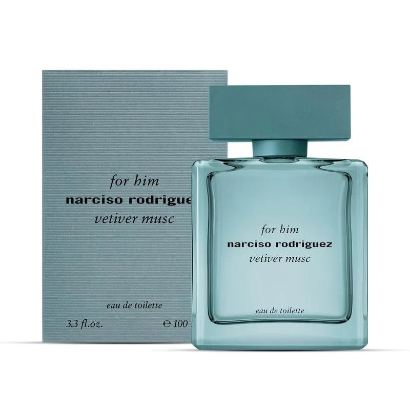 NARCISO RODRIGUEZ FOR HIM VETIVER MUSC FOR MEN EDT 100ML - Al Himyan Perfumes | عطور هميان | Oud & Luxury Fragrances - NARCISO RODRIGUEZ
