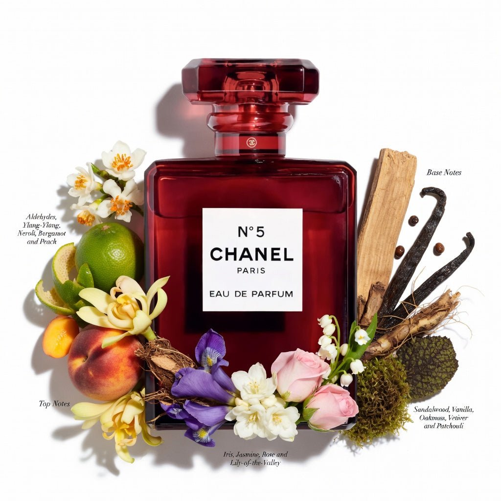 CHANEL N°5 RED FOR WOMEN EDP 100ML - Al Himyan Perfumes | عطور هميان | Oud & Luxury Fragrances - CHANEL