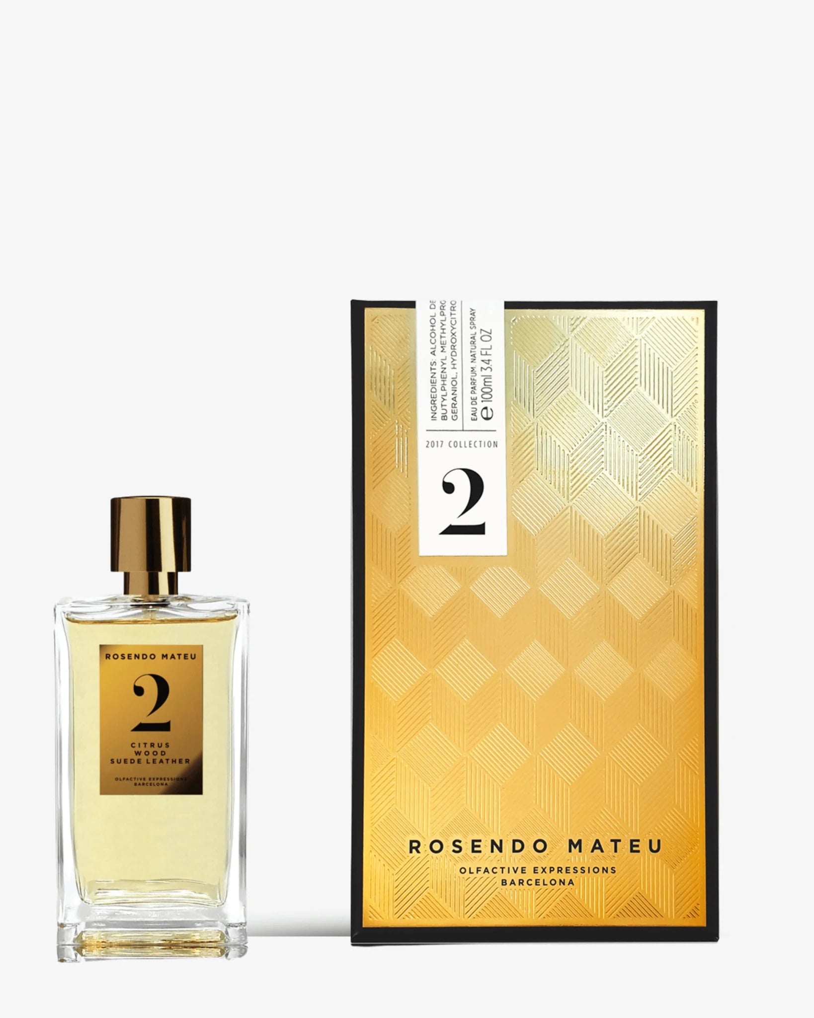 ROSENDO MATEU NO.2 CITRUS WOOD SUEDE LEATHER UNISEX EDP 100ML - Al Himyan Perfumes | عطور هميان | Oud & Luxury Fragrances - ROSENDO MATEU