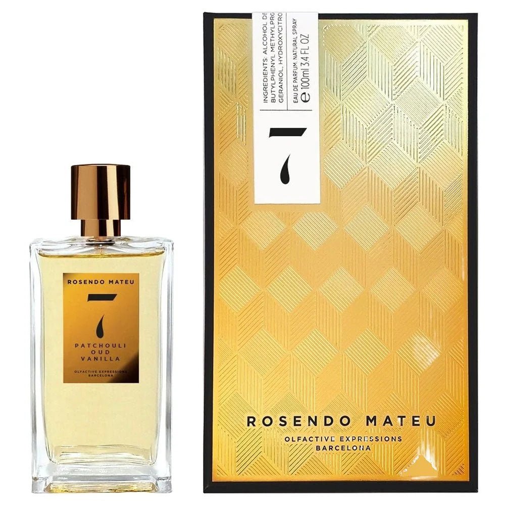 ROSENDO MATEU NO.7 PATCHOULI OUD VANILLA UNISEX EDP 100ML - Al Himyan Perfumes | عطور هميان | Oud & Luxury Fragrances - ROSENDO MATEU