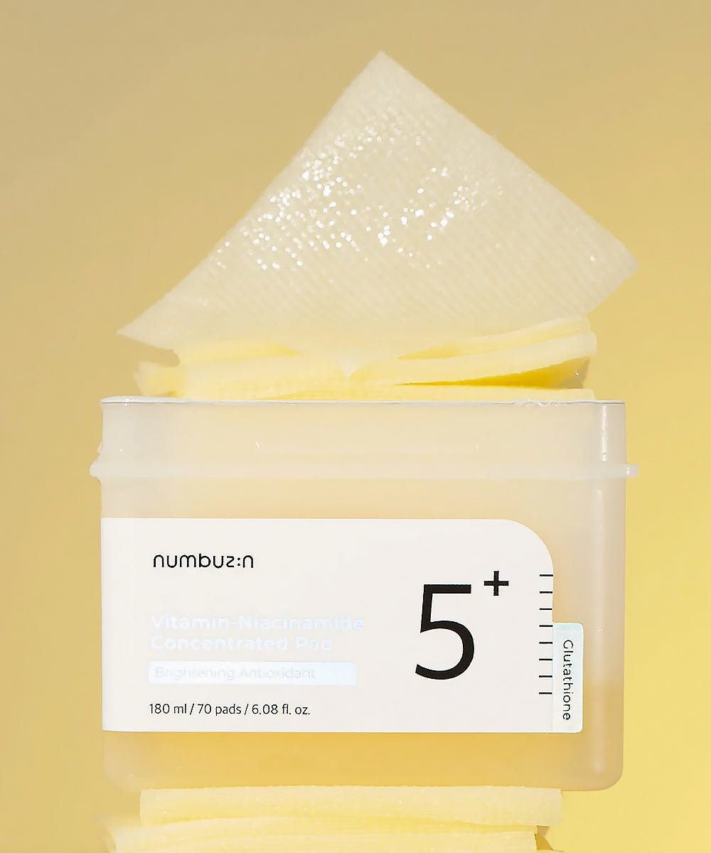NUMBUZIN NO.5 VITAMIN + NIACINAMIDE CONCENTRATED PAD (70 PADS) 180ML - Al Himyan Perfumes | عطور هميان | Oud & Luxury Fragrances - Numbuzin