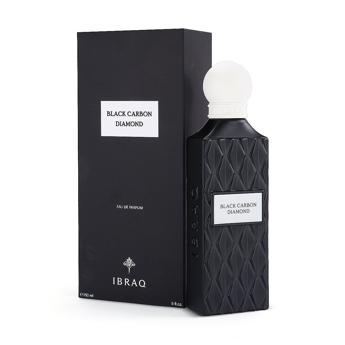 IBRAHEEM ALQURASHI BLACK CARBON DIAMOND UNISEX EDP 150ML - Al Himyan Perfumes | عطور هميان | Oud & Luxury Fragrances - IBRAHEEM ALQURASHI