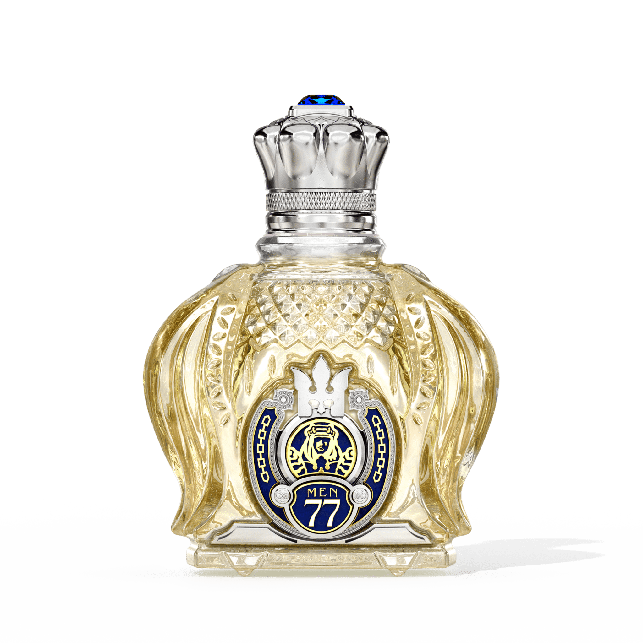 DESIGNER SHAIK OPULENT SHAIK SAPPHIRE NO.77 FOR MEN EDP 100ML - Al Himyan Perfumes | عطور هميان | Oud & Luxury Fragrances - Designer Shaik
