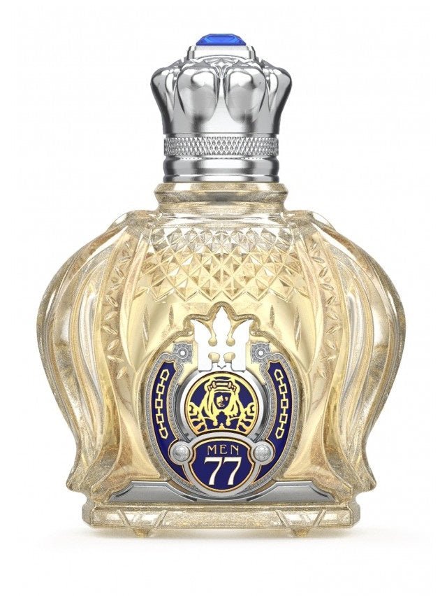 DESIGNER SHAIK OPULENT SHAIK SAPPHIRE NO.77 FOR MEN EDP 100ML - Al Himyan Perfumes | عطور هميان | Oud & Luxury Fragrances - Designer Shaik