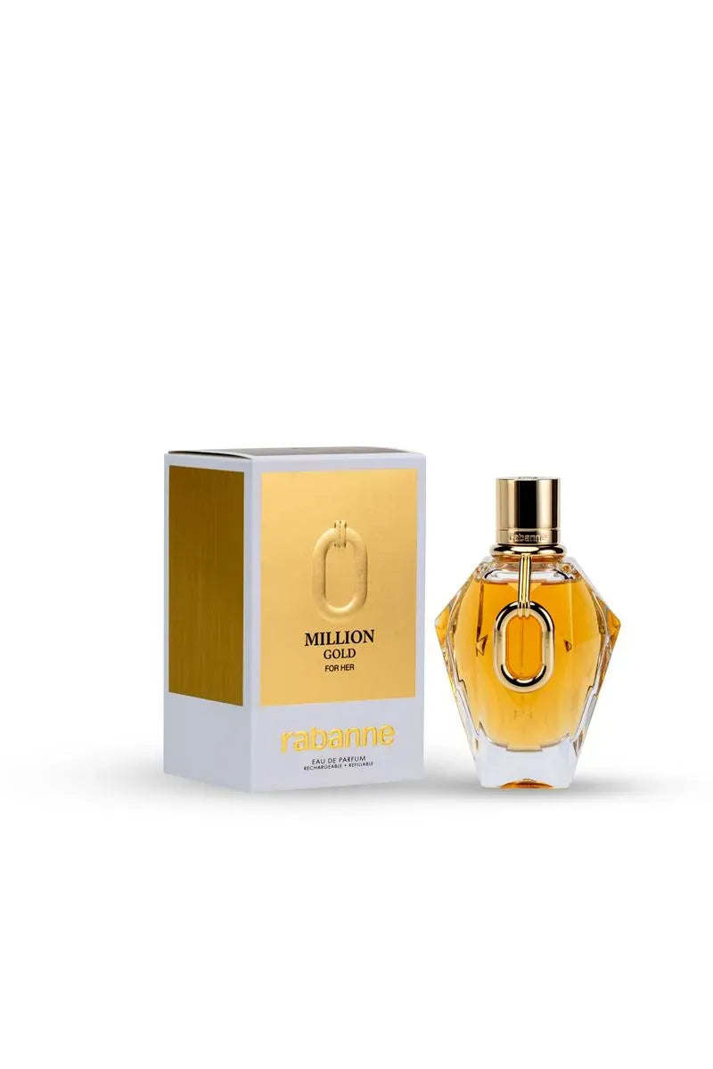 RABANNE MILLION GOLD FOR WOMEN SET EDP 90ML + BODY LOTION 100ML + EDP 10ML Secondary image