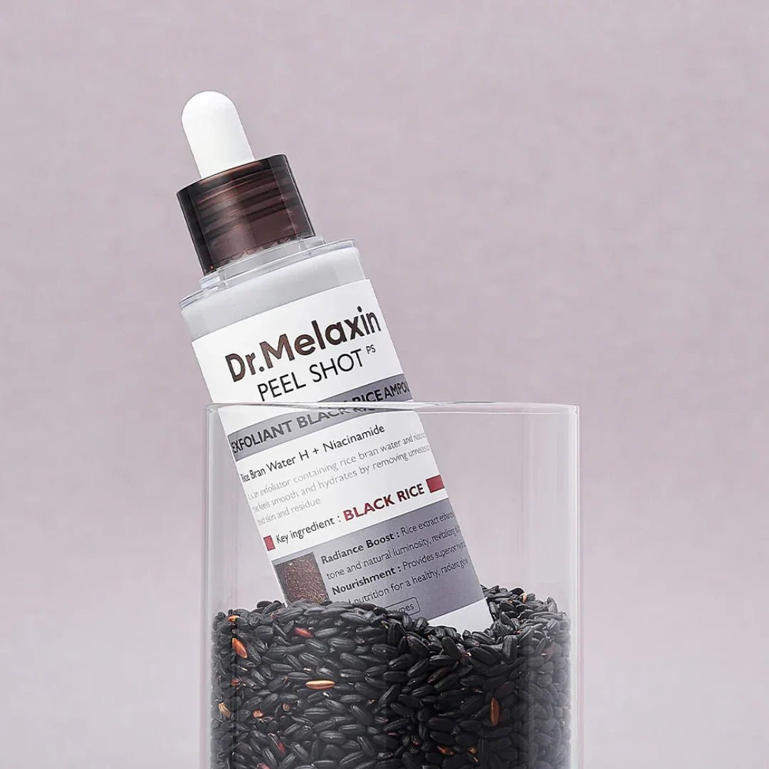 Dr. Melaxin Peel Shot Exfoliating Black Rice Ampoule 80ml Secondary image