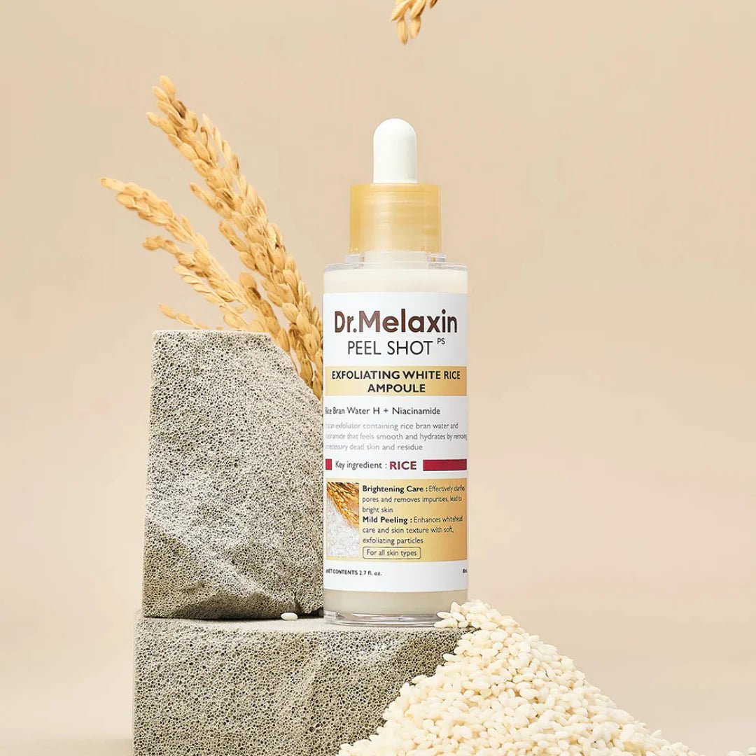 Dr. Melaxin Peel Shot Exfoliating White Rice Ampoule 80ml Secondary image