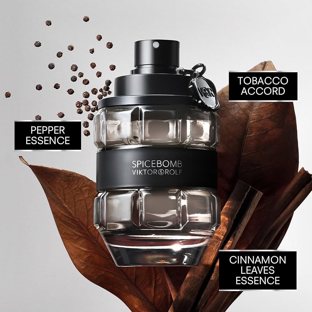 VIKTOR & ROLF SPICEBOMB FOR MEN EDT 90ML - Al Himyan Perfumes | عطور هميان | Oud & Luxury Fragrances - Viktor & Rolf
