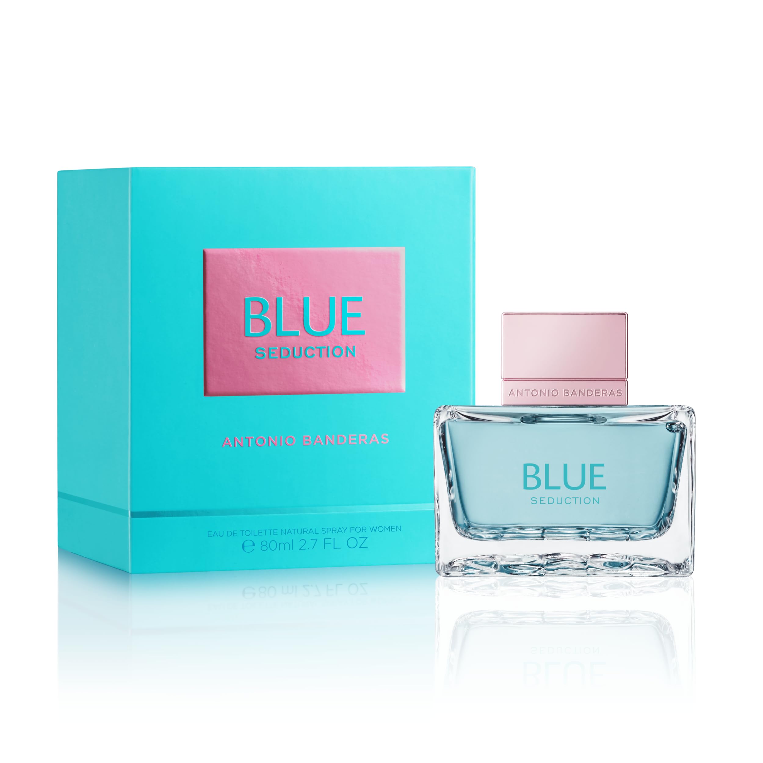 ANTONIO BANDERAS BLUE SEDUCTION FOR WOMEN EDT 80ML - Al Himyan Perfumes | عطور هميان | Oud & Luxury Fragrances - Antonio Banderas