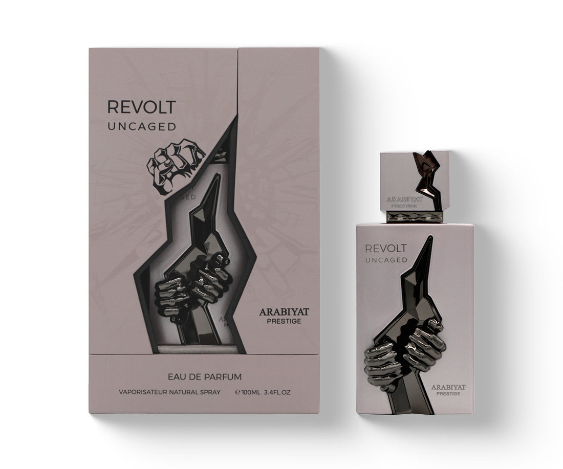 Arabiyat Prestige Revolt Uncaged Unisex EDP 100ml — side view