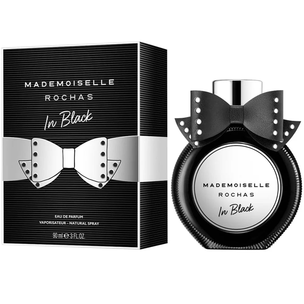 ROCHAS MADEMOISELLE IN BLACK FOR WOMEN EDP 90ML