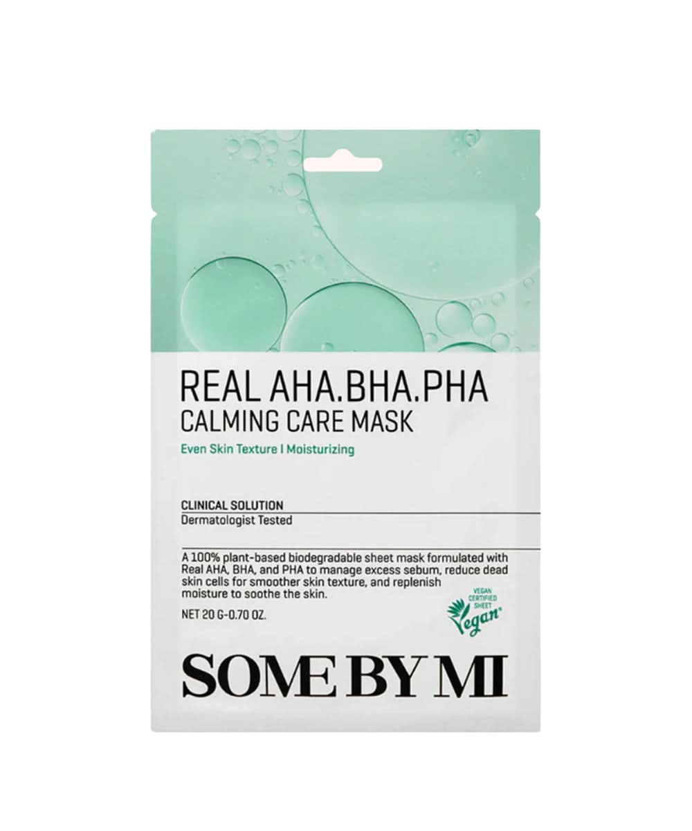 SOME BY MI REAL AHA.BHA.PHA CALMING CARE MASK 20G - Al Himyan Perfumes | عطور هميان | Oud & Luxury Fragrances - SOME BY MI Main image