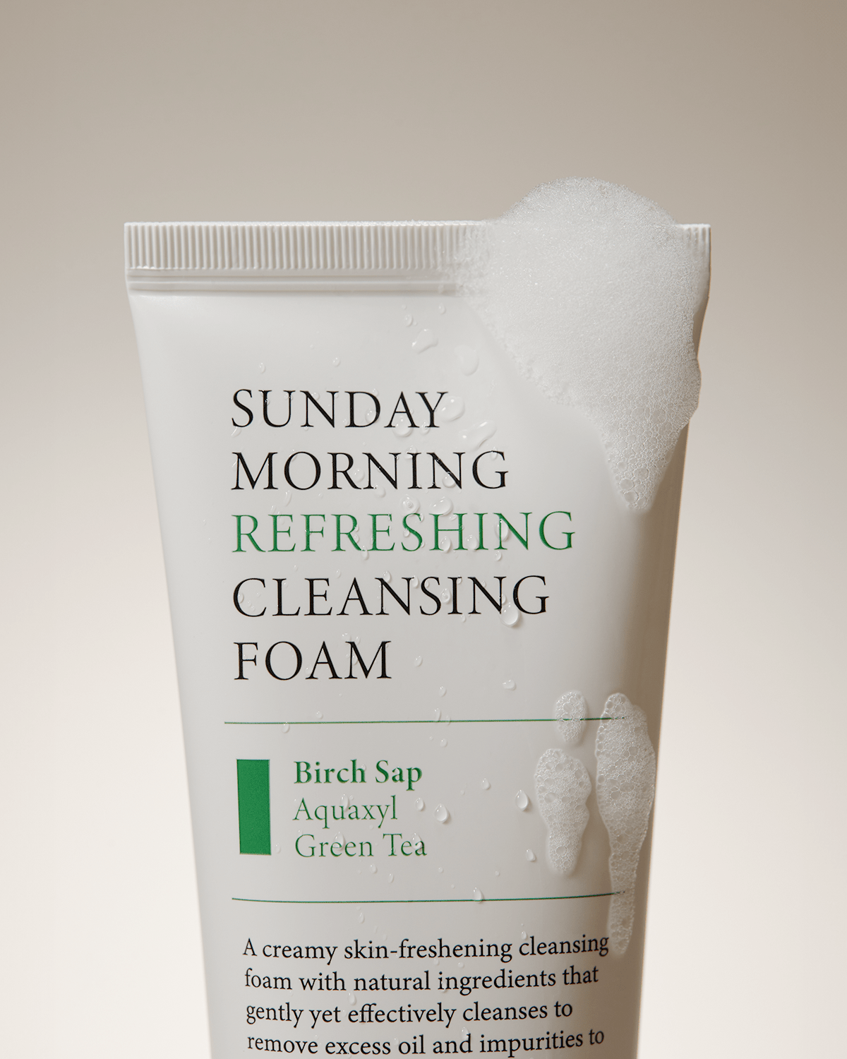 AXIS-Y Sunday Morning Refreshing Cleansing Foam 180ml Secondary image