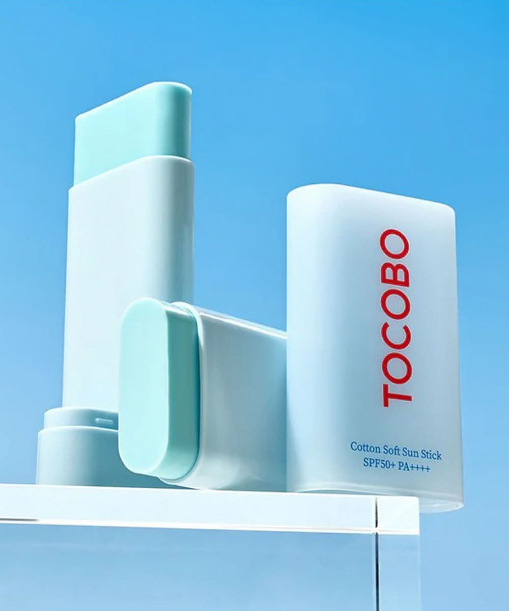 TOCOBO COTTON SOFT SUNSCREEN STICK SPF50+ & PA++++ 19G - Al Himyan Perfumes | عطور هميان | Oud & Luxury Fragrances - TOCOBO