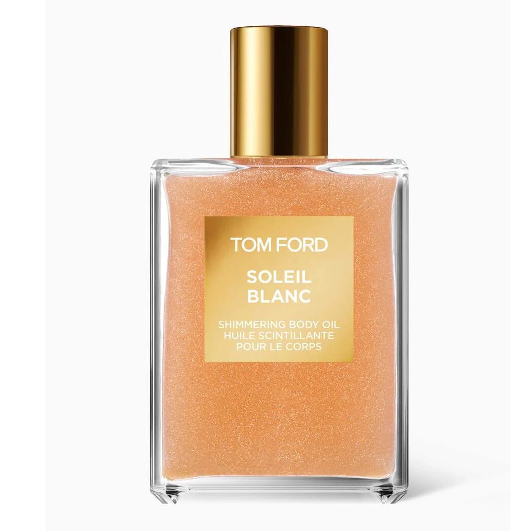 TOM FORD SOLEIL BLANC ROSE GOLD SHIMMERING BODY OIL UNISEX 100ML - Al Himyan Perfumes | عطور هميان | Oud & Luxury Fragrances - Tom Ford